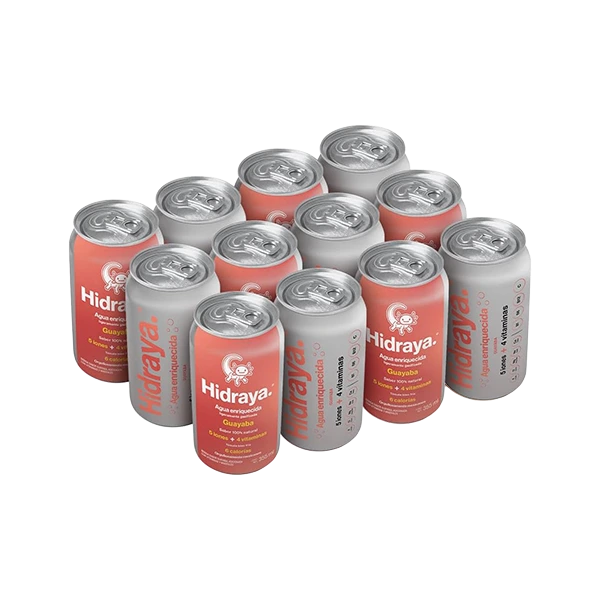 [HidrayaGuayaba12packTermo] Hidraya Agua Enriquecida 12 pack sabor Guayaba
