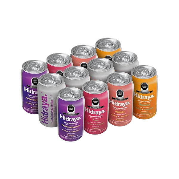 Hidraya Agua Enriquecida Variety 12 Pack